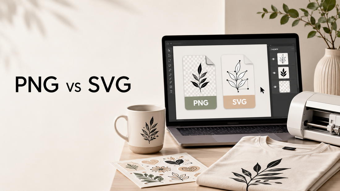 PNG vs SVG: What’s the Difference for Crafters?