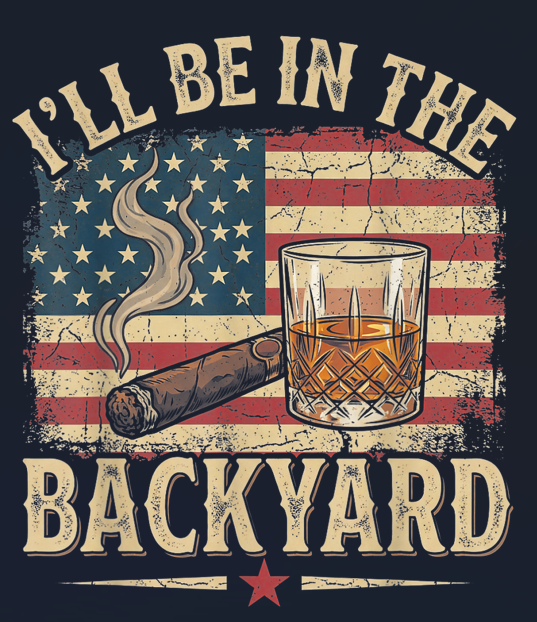 I’ll Be in the Backyard PNG